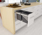 Tanova Simplex Soft Close and Push to Open  Pull Out Kitchen Bin 300mm Cabinet
