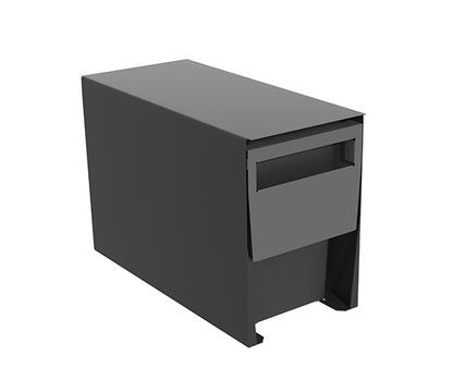 Tanova Simplex Base Mounted  Pull Out Kitchen Bin 300mm Cab - 2x12L Bins - Base Mounted 350Hx510D