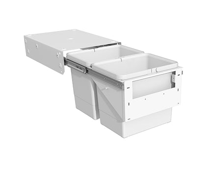 Tanova Simplex  Pull Out Kitchen Bin 350mm Cabinet Soft Close And Push to Open