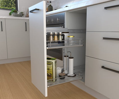 Tanova Giamo Soft Close Side-Mounted Pull Out Unit 2 Tier and 3 Tier Solid Base