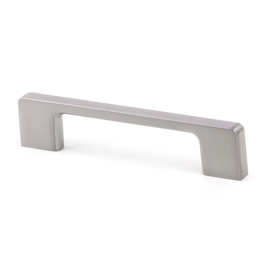 Sylvan Euro Hilton Cabinet Handle Matt Nickel Available In 4 Sizes : 128mm ,160mm ,192mm ,256mm