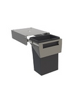 Tanova NZ Simplex Pull Out  Soft Close Kitchen Bin - Width 200mm ,300mm and 350mm Behind Door Handle type Cabinet - 1 x 8Litre , 1 x 10Litre ,1 x 12Litre ,1 x 15Litre ,1 x 18Litre & 1 x 24Litre