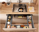 Blum Merivobox Kitset 40kg Sink Drawer 'M' height 108mm - Available in Silk White and Orion Grey