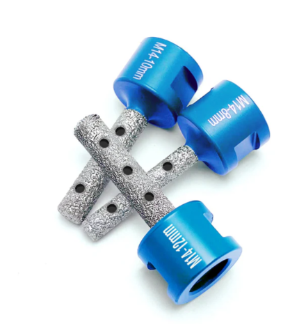 Tusk Heavy Duty Diamond Finger Bits Set 8/10/12 Plus 2 Adapter