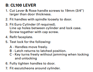 Cavity Slider For Doors Cavilock CL100 Mortice Case Right Handle Edge Pull Polished Brass & Satin Chrome