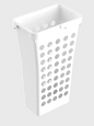 Tanova NZ Laundry for LEGRABOX F Drawer – 500mm & 600mm Cabinet - Frame & Baskets – 2 x 36 Litre - White Blue & White