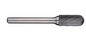 Trucut Heavy Duty Alpha 3/4" (1/4" Shank) & 19mm (6mm Shank )Cylindrical Ball Nose Carbide Burr Aluminium Cut