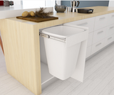 Tanova NZ Simplex Pull Out  Soft Close Kitchen Bin - Width 200mm ,300mm ,350mm and 400mm ,Behind Door Handle type Cabinet - 1 x 50Litre ,2 x 8Litre , 2 x 10Litre ,2 x 12Litre ,2 x 15Litre ,2 x 18Litre ,1 x 24Litre & 3 x 8Litre