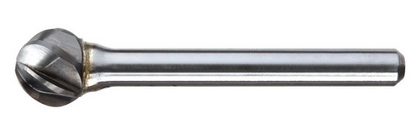 Trucut Heavy Duty Alpha 1/2" (1/4" Shank ,6" Long Series )  & 12.7mm (6mm Shank)Ball Carbide Burr Aluminium Cut & Metric