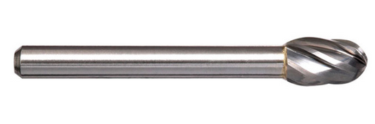 Trucut Heavy Duty Alpha 3/8" Oval ,XL Oval(1/4" Shank) & 9.5mm Oval(6mm shank) Carbide Burr Aluminium Cut and Metric