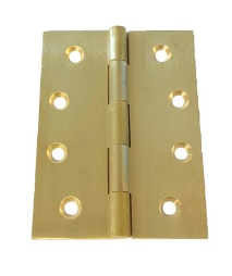 Lohala Hinge Brass 100mm x 75mm x 3.0mm Loose Pin Available in 5 Colours : Brushed Nickel ,Bronze ,Polished Brass ,Polished Unlacquered & Satin Chrome
