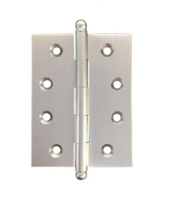 Lohala Hinge Brass 100mm x 75mm x 3.0mm Loose Pin Available in 5 Colours : Brushed Nickel ,Bronze ,Polished Brass ,Polished Unlacquered & Satin Chrome