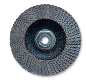 Tusk Heavy Duty Diamond Flap Disc 115mm x 60 x M14 x 60Grit ,120 Grit ,200Grit & 400Grit