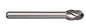 Trucut Heavy Duty Alpha 1/2" Oval ( 1/4" Shank) ,(6"Long ) ,6mm Oval(6mm Shank) & 12.7mm Oval (6"Long series ) - Carbide Burr Aluminium Cut and Metric