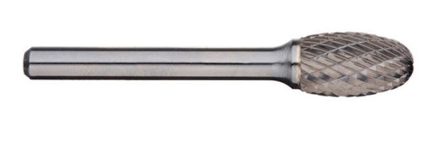 Trucut Heavy Duty Alpha 1/2" Oval ( 1/4" Shank) ,(6"Long ) ,6mm Oval(6mm Shank) & 12.7mm Oval (6"Long series ) - Carbide Burr Aluminium Cut and Metric