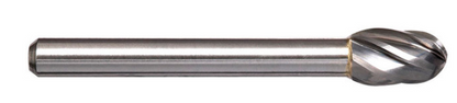 Trucut Heavy Duty Alpha 5/8" & 3/4" Oval Carbide Burr Aluminium Cut - 1/4" Shank