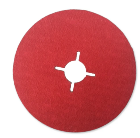 Tusk Heavy Duty Ceramic Fibre Disc 115mm & 125mm x 24Grit ,36Grit ,60Grit ,80Grit and 120Grit Crossing Hole 25pc pack