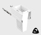 Tanova Designer Series Pull Out Soft Close  Laundry Basket  350mm Cabinet 1x36L Plastic Hamper White