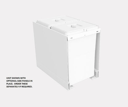 Tanova LEGRABOX M Drawer Insert Frame and Buckets for 350mm Cabinets White and Umbra Grey /Charcoal