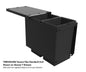 Tanova FLEX Drawer Insert Systems for 350mm Cabinets - 2 Buckets   White and Umbra Grey