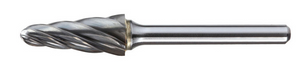 Trucut Heavy Duty Alpha 1/2" (1/4" Shank ,1/4" Shank Long Series) & 12.7mm (6mm Shank) Included Angle Carbide Burr - Aluminium Cut and Metric