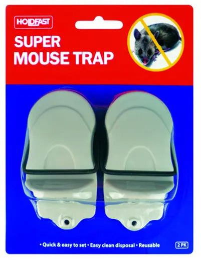 SOUDAL HOLDFAST SUPER MOUSE TRAP 2PK PRICED PER UNIT MINIMUM ORDER 12 UNITS