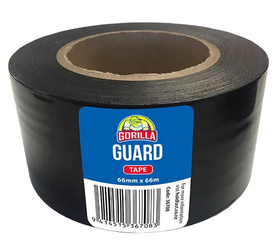 SOUDAL GORILLA GUARD TAPE 48MM X 66MR & 96MM X 66MR  BLACK PRICED PER ROLL MINIMUM ORDER QUANTITY 6 ROLLS