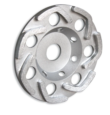 Tusk Heavy Duty L Row Cup Grinding Wheel - 125mm x 6 x 22.23 & 180mm x 6 x 22.23 Middle Bond 30/40
