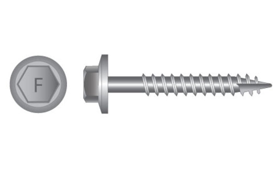 Fortress Hex Washer Face No Neo T17 Screw 14G -10 x 35mm and 14G -10 x 75mm T316 Stainless Steel -Pack of 200 & 100