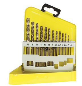 Trucut Heavy Duty Alpha Drill Set Slim Box Cobalt Metric Set 1.5-6.5mm