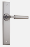 Iver Berlin Door Lever 14794 Chamfered Backplate Satin Nickel - Passage ,Privacy & Entrance