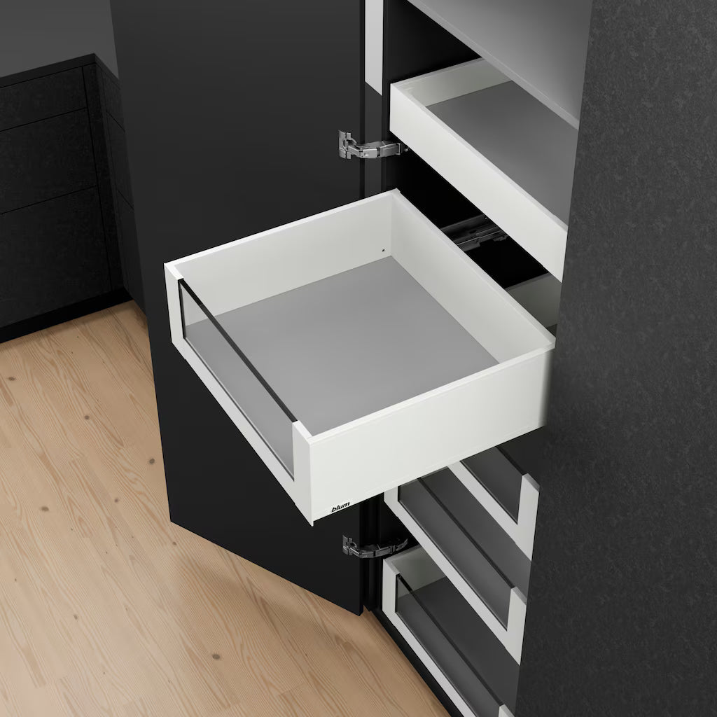 Blum Legrabox pure kitset two door Design Element fronts Length 500-550mm ,5 × 70kg Space tower up to 601-1200W