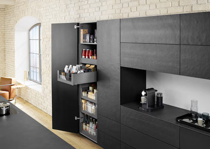 Blum Legrabox pure kitset two door Design Element fronts Length 500-550mm ,5 × 70kg Space tower up to 601-1200W