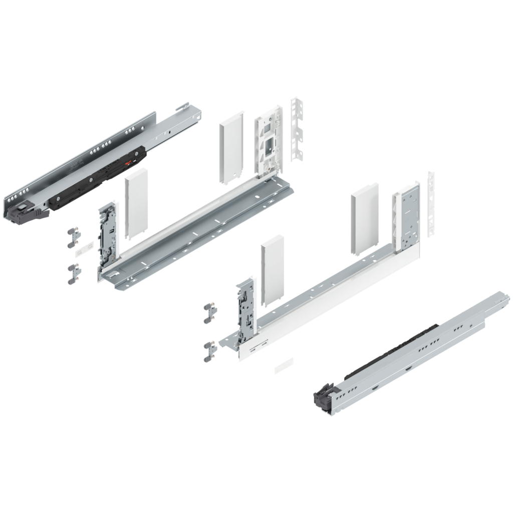 Blum Legrabox free kitset C height 193 x 500,550mm (length 2 option) 70kg