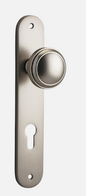 Iver Paddington Door Knob 14832 Oval Backplate Satin Nickel - Passage ,Privacy & Entrance