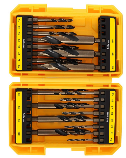 Trucut Heavy Duty Alpha 16 Piece & 23 Piece ONSITE Plus Impact Step Tip Drill Set