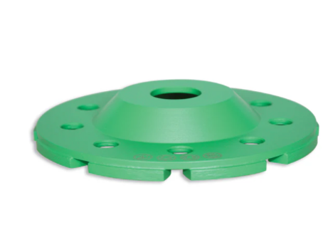 Tusk Heavy Duty T Row Cup Grinding Wheel - 125mm x 6 x 22.23 & 180mm x 6 x 22.23 Middle Bond 100/120