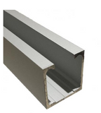 Lohala Centor A14/12 Aluminium Track Natural Anodised - Available in 5 Sizes : 2000mm ,2700mm ,3000mm ,4000mm & 5700mm