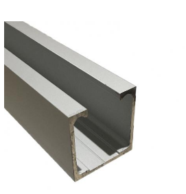 Lohala Centor A14/12 Aluminium Track Natural Anodised - Available in 5 Sizes : 2000mm ,2700mm ,3000mm ,4000mm & 5700mm