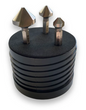 Tusk Heavy Duty HSS Countersink QC Hex M35 5% Cobalt -10/14.4/20.5 ,20.5/25/31 & 6.3/8.3/10.4/12.4/16.5/20.5 3pc Set & 6pc set