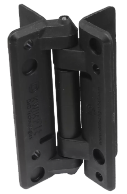 D&D Technologies DD TECH KWIKFIT POLYMER GENERAL PURPOSE PLAIN PIVOTING & SELF CLOSE HINGE