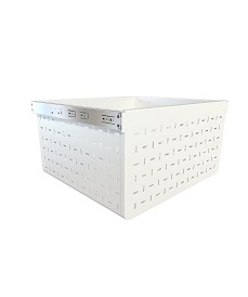 Tanova NZ Ventilated Drawer - Cabinet Width 600mm,Deep 390mm ,Height 165mm ,229mm and 293mm - Coal Dust & White