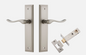 Iver Stirling Door Lever 14926 Stepped Backplate Satin Nickel  - Passage ,Privacy & Entrance