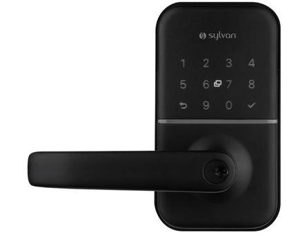 Sylvan Electronic Digital Smart Entry Lever Handle SL43E Black