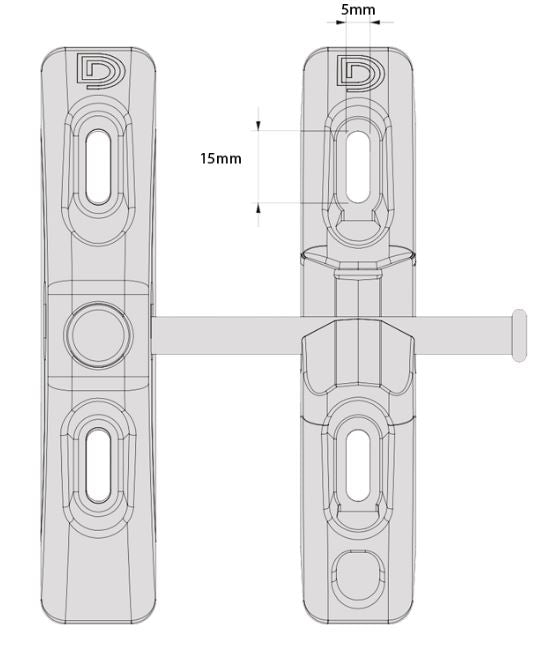 D&D Technologies DD TECH TOGGLE LATCH BLACK