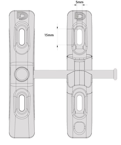 D&D Technologies DD TECH TOGGLE LATCH BLACK