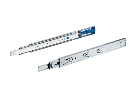 Hettich Germany Full Extension Runner With Push to Open, Load Class 12.7mm Installed Width Length - Available in 8 sizes : 300mm ,350mm ,400mm ,450mm ,500mm ,550mm ,600mm ,650mm - 35 kg