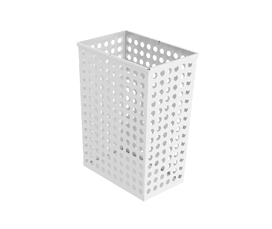 Tanova Simplex Pull Out Drawer Insert Laundry Basket 400mm Cabinet 1x65L Steel Basket White
