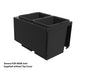 Tanova FLEX Drawer Insert Systems for 400mm Cabinets - 2 Buckets   White and Umbra Grey
