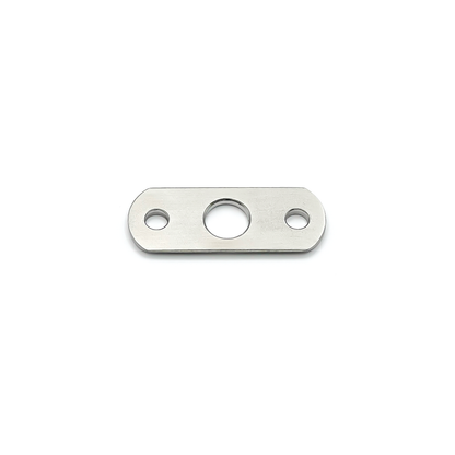 MILES NELSON BANNISTER BRACKET FLAT PLATE ADAPTOR FOR 407SS - 304 STAINLESS STEEL PRICED PER EACH
